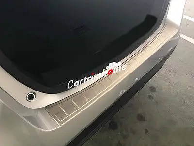 

Steel Outer Rear Bumper Protector Sill Plate Cover 1pcs For Toyota Prius 2016