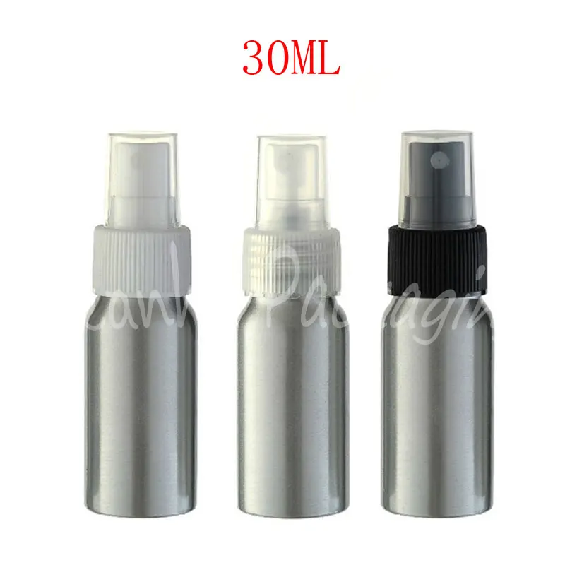 

30ML Empty Aluminum Bottles With Spray , 30CC Perfume / Toner Sub-bottling , Empty Cosmetic Container ( 30 PC/Lot )