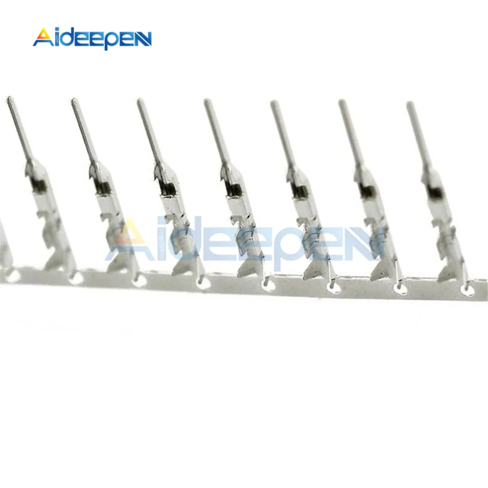 

1000pcs 2.54mm Dupont Jumper Wire Cable Housing Male Contor Terminal Crimps