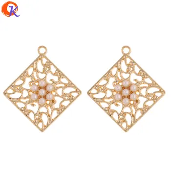 

Cordial Design 50Pcs 27*30MM Jewelry Accessories/Earrings Connectors/Square Shape/DIY Earrings Making/Hand Made/Earring Findings