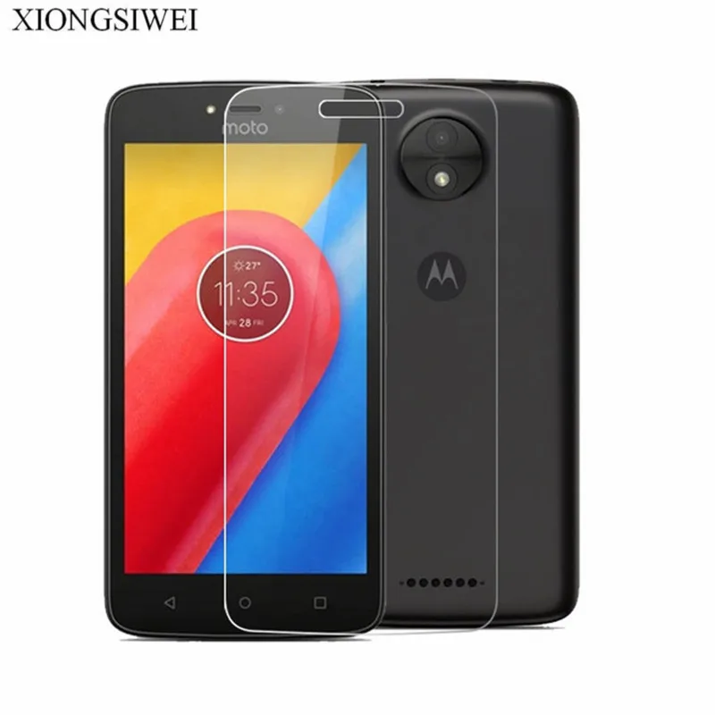For Tempered Glass Motorola Moto C Plus Screen Protector Lenovo XT1723 XT1724 2017 Film | Мобильные телефоны и аксессуары