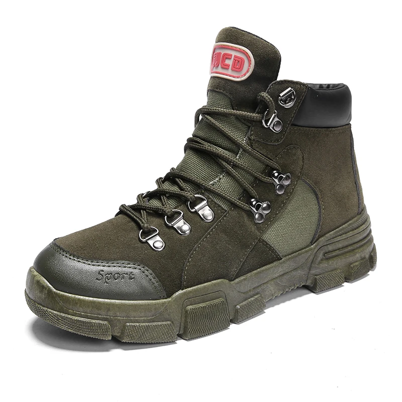 

Winter men's shoes high shoes Martin boots tooling boots men's shoes tide shoes retro fashion trend new 5