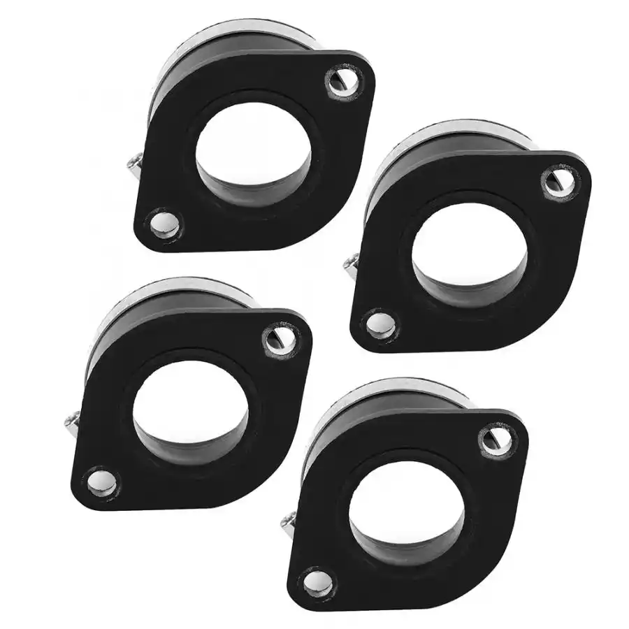 4Pcs 11-4853 Carburetor Carb Intake Manifold Boots For Kawasaki KZ1000 KZ1100