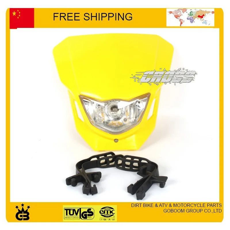 X2 T4 T8 cqr GY KTM фары мотоцикла головной свет led маска фара 12 В shineray