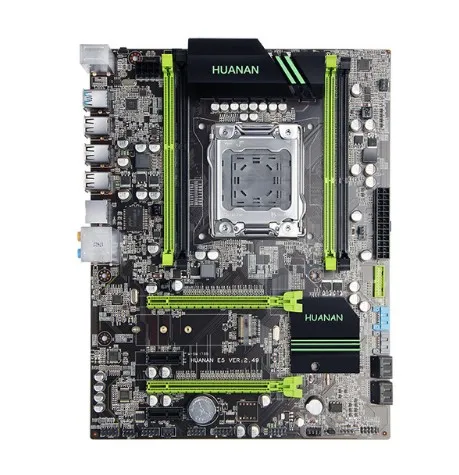Материнская плата huananzhi X79 V2.49 LGA2011 модель Turbo ATX USB3.0 SATA3 PCI E NVME M.2 SSD поддержка памяти