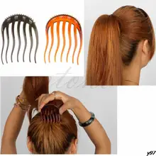 Стайлер для волос, вставки для объема волос, зажим для волос, пушистый конский хвост, гребень для волос