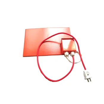 

110v 120w 200*300*1.5mm silicone heater for mobile phone digital thermostat on pad 1000mm lead wire from left corner of 200mm