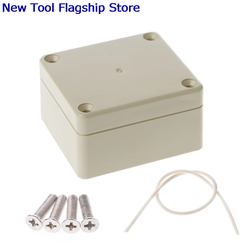 

65mm x 58mm x 35mm Waterproof Plastic Enclosure Case DIY Junction Box Weatherproof junction boxes