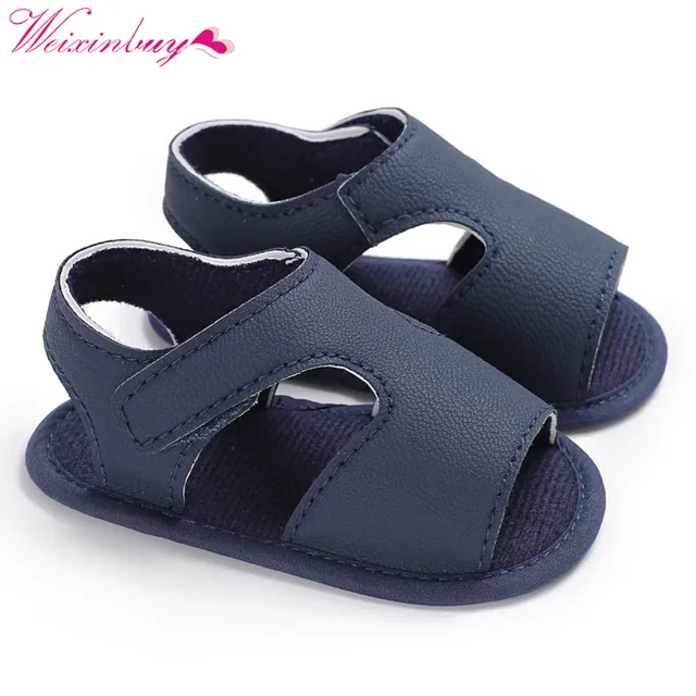 Boy Sandals Newborn Baby Shoes PU Sports Baby Boy Sandals Fashion Baby