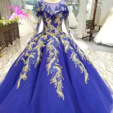 Vestidos de novia AIJINGYU USA Luxury London 2018 y obtener envío gratis Vintage blanco vestido de novia boda simple