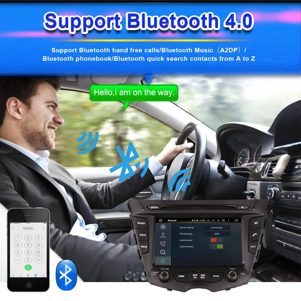 Android 7 1/8 0 Восьмиядерный 4 Гб ОЗУ автомобильный DVD плеер GPS навигация головное