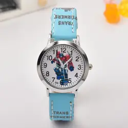 2019 новый робот-трансформер модные детские часы Студенческая Мода браслет Детские часы кварцевые детские часы подарок для мальчиков