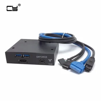 

High Quality USB 3.0 2 Port Firewire 1394B 1394 Power eSATA Front Panel 3 5" Floppy Bay
