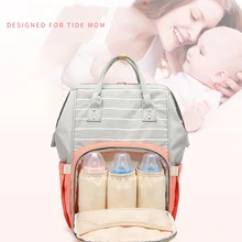 Давайте сделаем подгузник пеленки рюкзак для мамы бутылка коляска Органайзер Материнские сумки Детские Кормление сумки Детские большой изолированный мешок