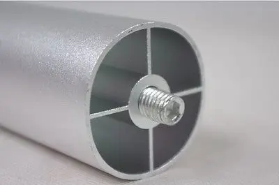 4pcs Set 200mm Metal Furniture Cabinet Legs Adjustable Bed Table Sofa Leg Feet