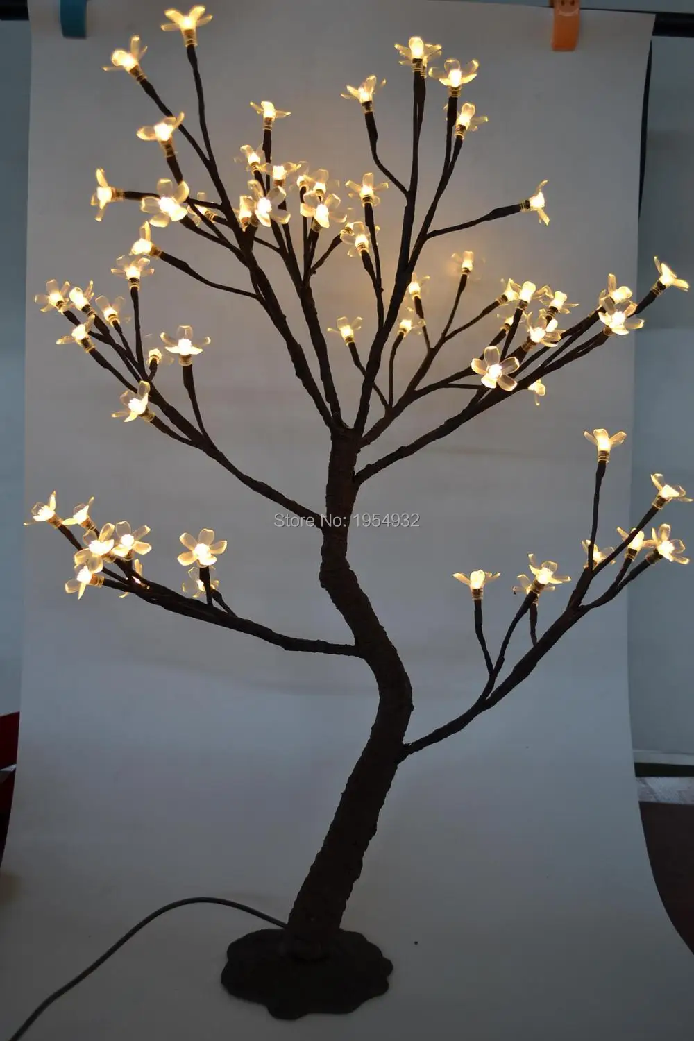 64 LED Kersenbloesem Boom Licht in 70 cm Hoogte, vakantie bloesem ... 64 LED Kersenbloesem Boom Licht in 70 cm Hoogte, vakantie bloesem ...