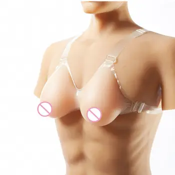 

LIZ Silicone Breast Form With Shoulder Strap Fake Breasts For Huge Breast Forms Cosplay And Art Size A ~ K Cup