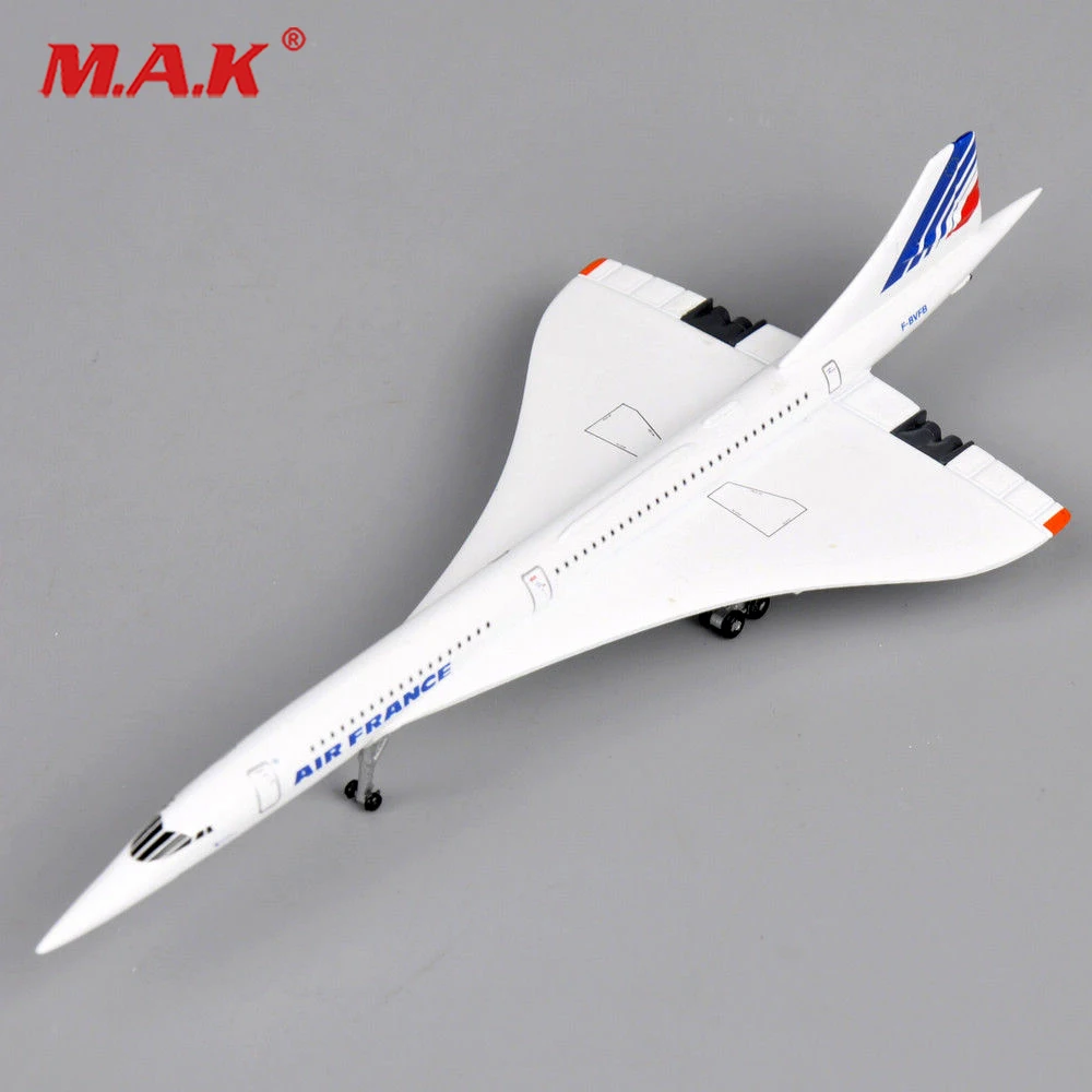 

concorde air France 1976-2003 airline model 1:400 alloy collectible display toy airplane model collection kids children toys