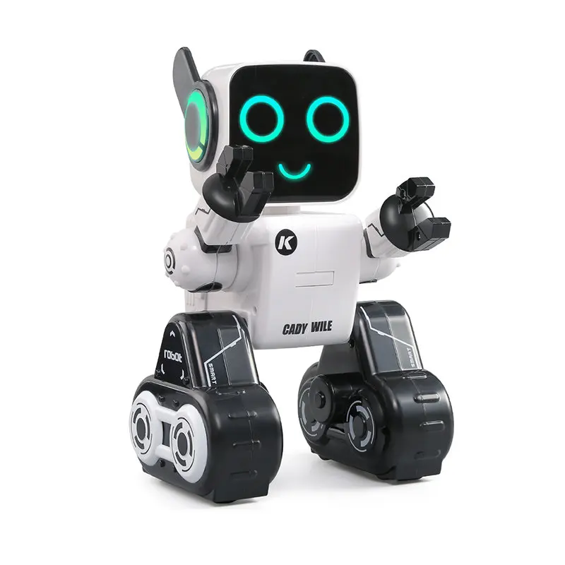 R4 White JJRC R4 Многофункциональный голосовой Интеллектуальный радиоуправляемый робот - Цвет: R4 White