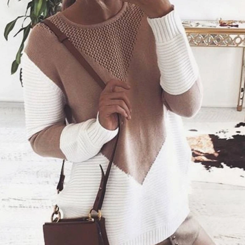 

2018 Winter Womens Knitwear Jumper Sweaters Long Sleeve Coat Jacket Knit Sweater Pullover