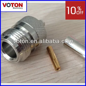 

free shipping N Female straight crimp for RG58 RG223 cable connector