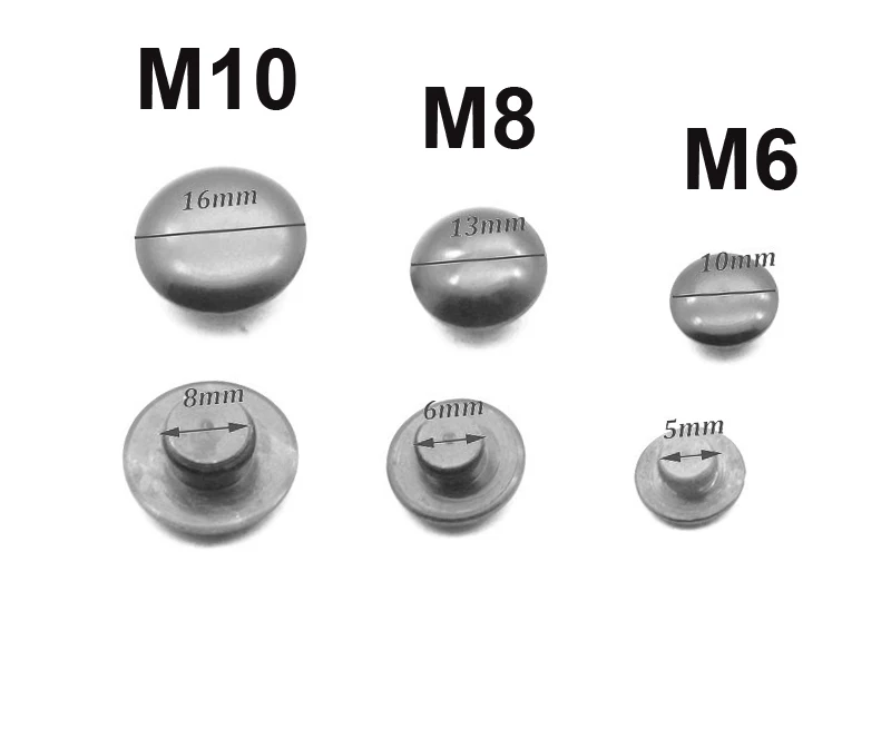 Универсальный алюминиевый болт с шестигранной головкой для мотоцикла M8 8 мм