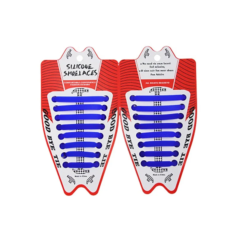 Adult Athletic No Tie Shoe Lace Elastic Silicone Shoelaces Running Waterproof Elastic Rubber Tie-free Shoe Lace