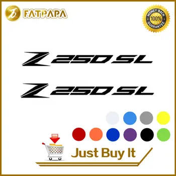 

motorcycle bike Fuel tank Wheels Fairing notebook Luggage helmet MOTO Sticker decals Fit For KAWASAKI Z250 SL Z250SL