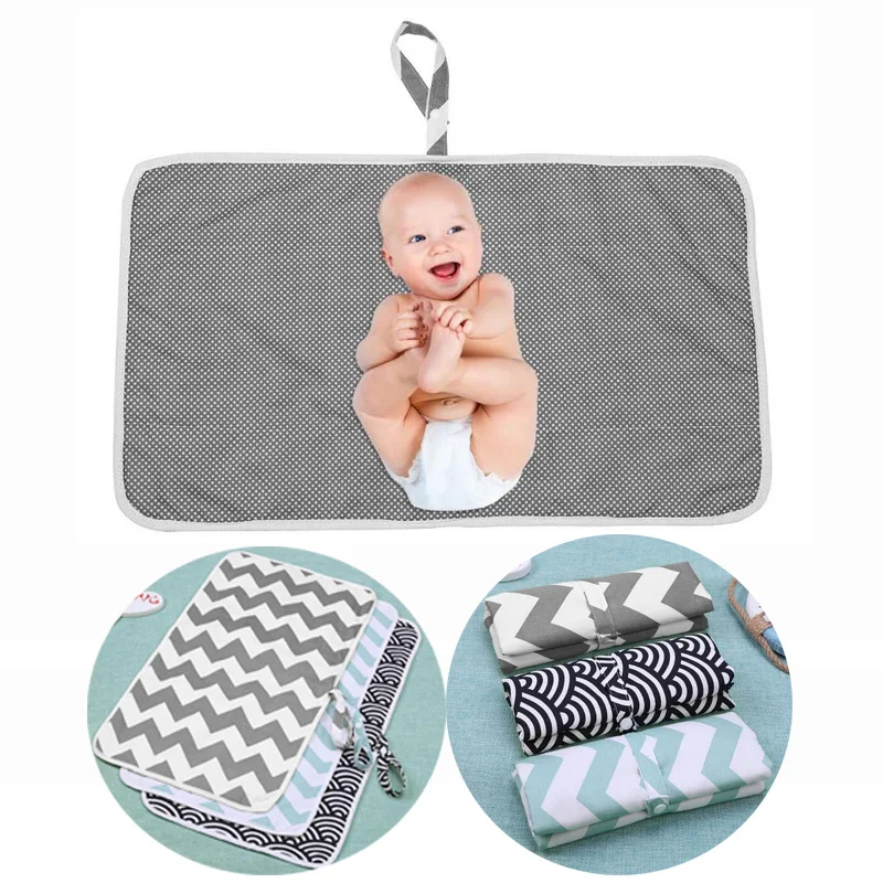 

New Infant Portable Foldable Waterproof Diaper Baby Changing Mat Newbron Travel mat Nappy Change Floor Play Pad Baby Care