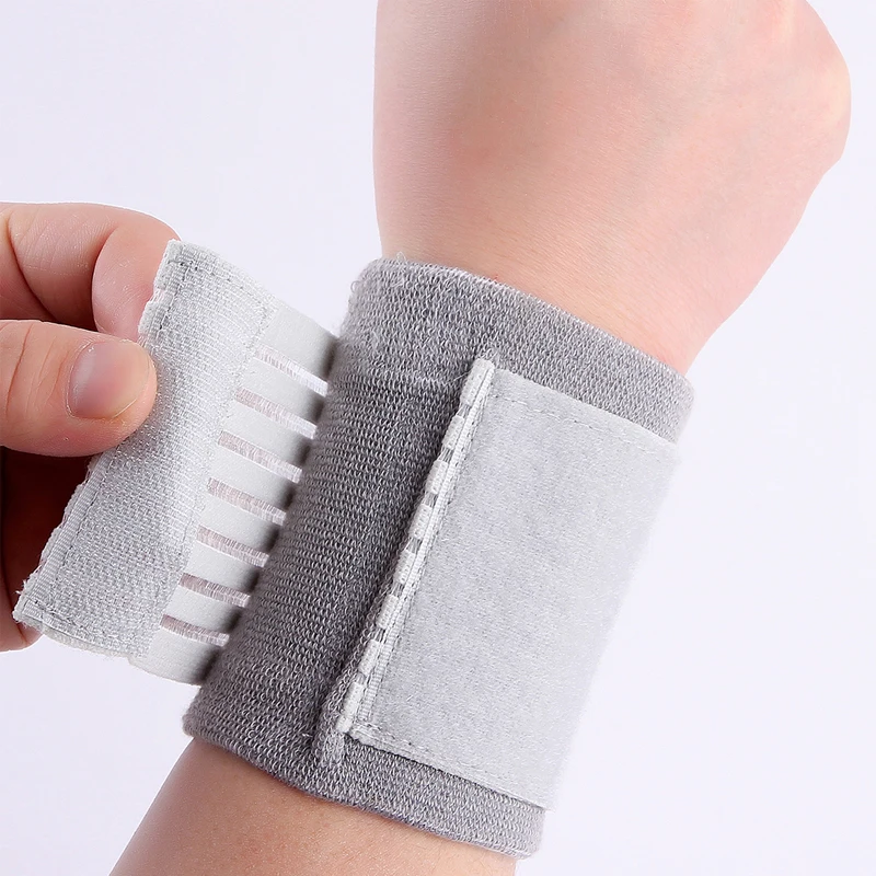 Elastic knitting pressure bandage volleyball sports carpal tunnel wrist brace support #ST6612
