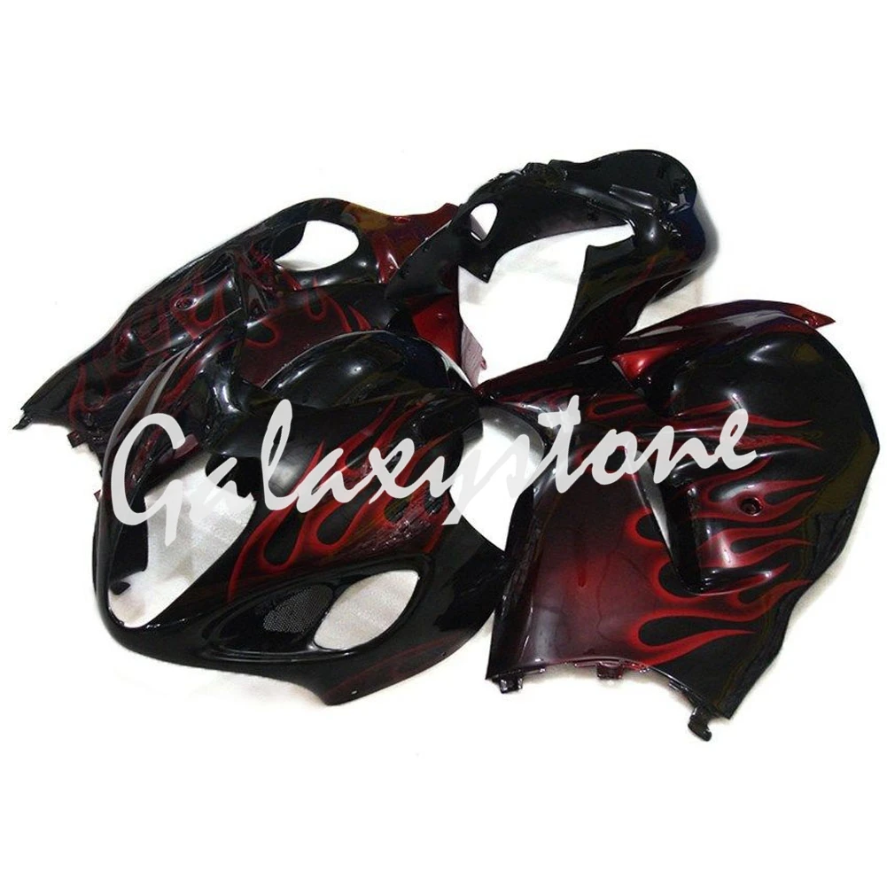 

Fairing Bodywork Set Fit for Suzuki Hayabusa GSXR1300 1997-2007 03 04 05 Black&Red