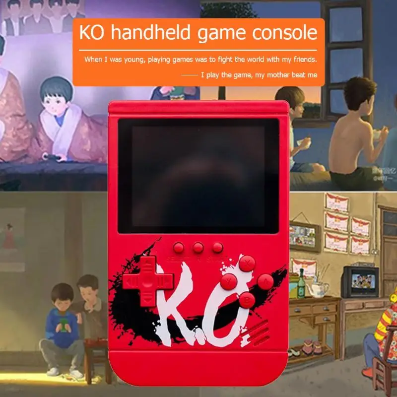 KO 3 дюймов Экран 300 в 1 видео игры коробка Мощность Встроенный 10000 мА/ч, Батарея