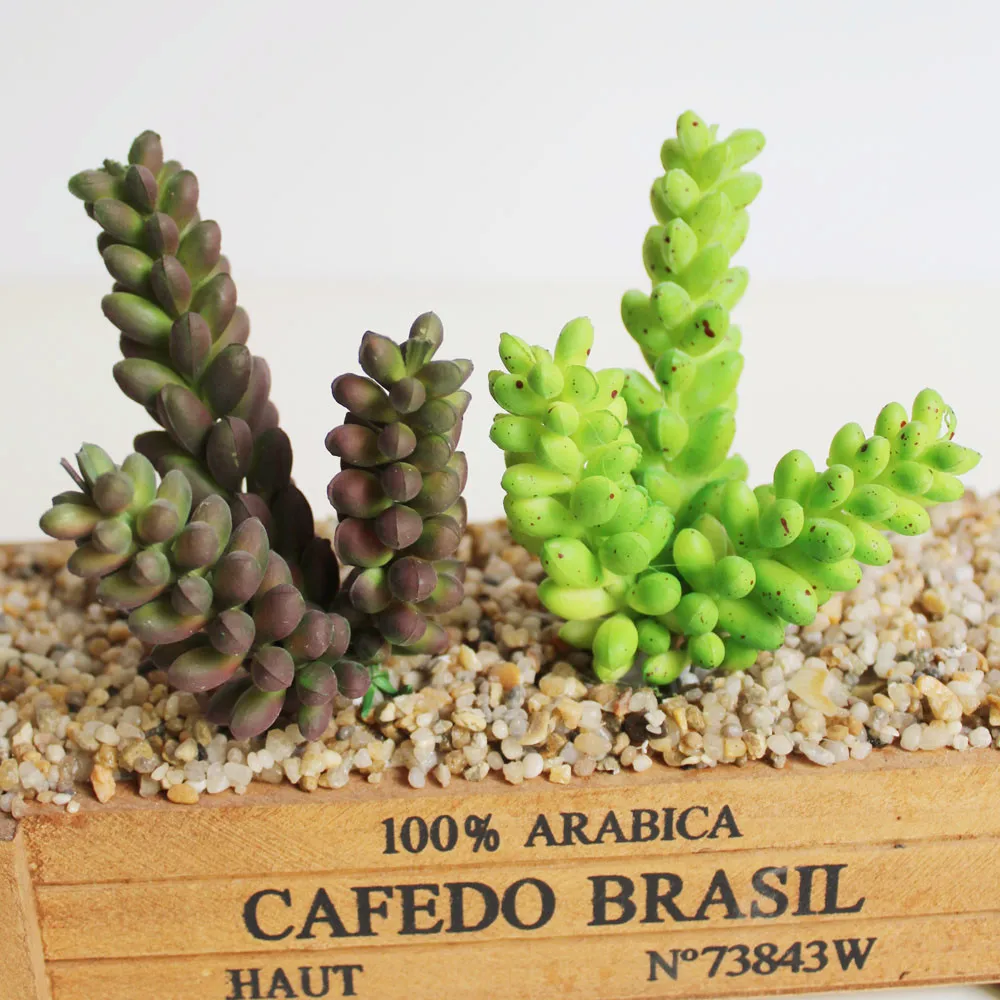 

Artificial Succulents Plants Desert landscape Plastic plant Landscape Decorative Fake Succulent Plant Garden Ornaments