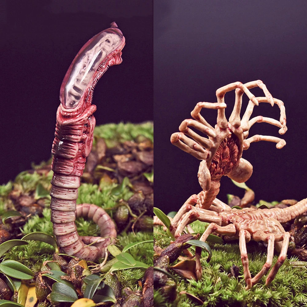 1/6 Scale Alien Xenomorph Alien Predator Chestburster Facehugger