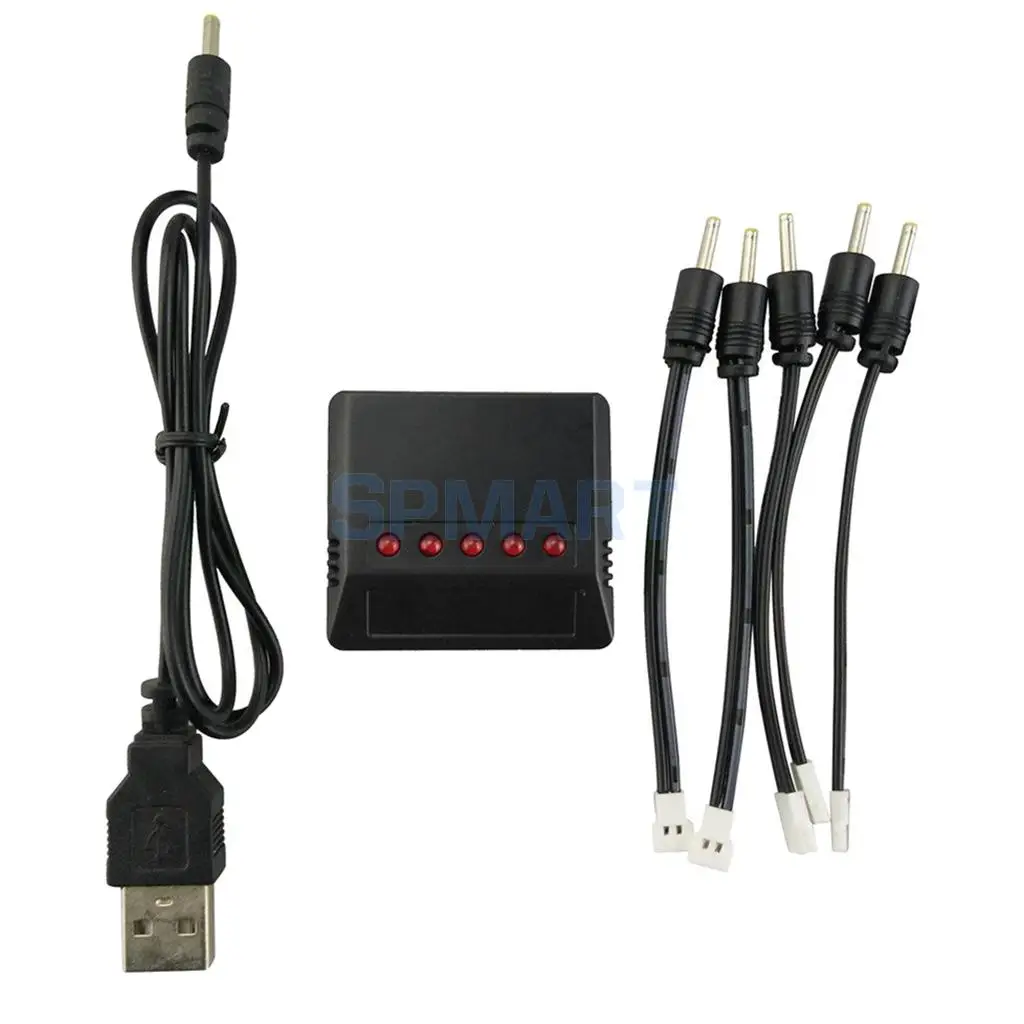 5 in 1 Quadcopter Balanced Charger for JJRC H47 E56 RC Drone Power Supply