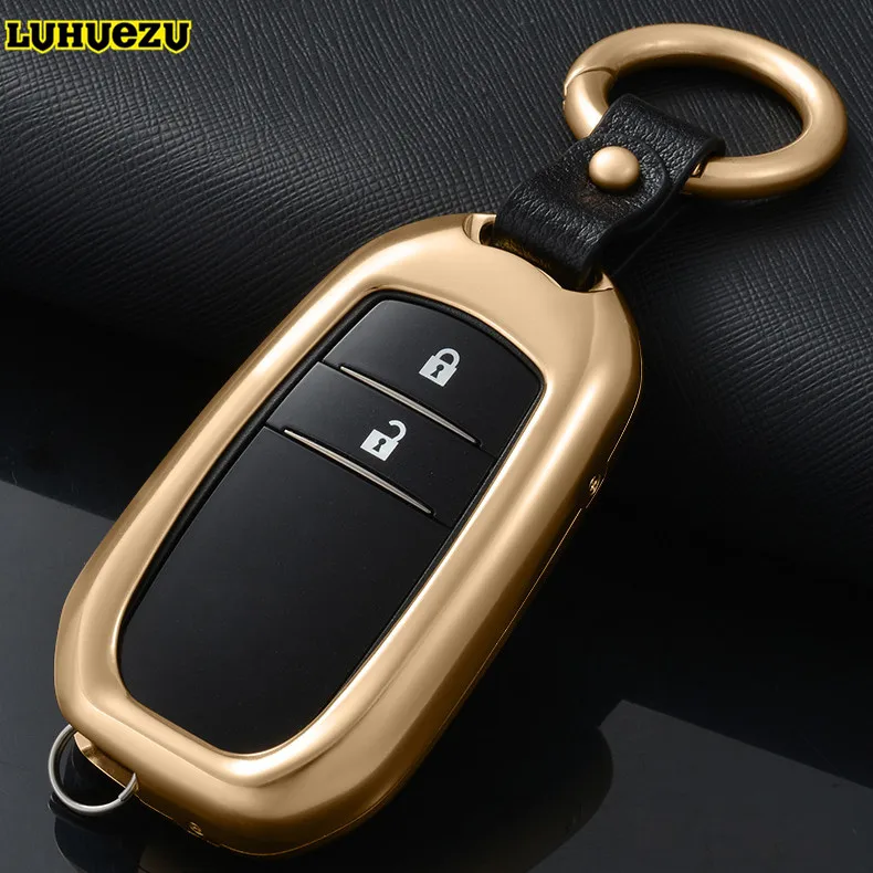 Luhuezu сплав брелок Кольца ключ Коробки сумка для Toyota Land Cruiser Prado Corolla Camry Горец