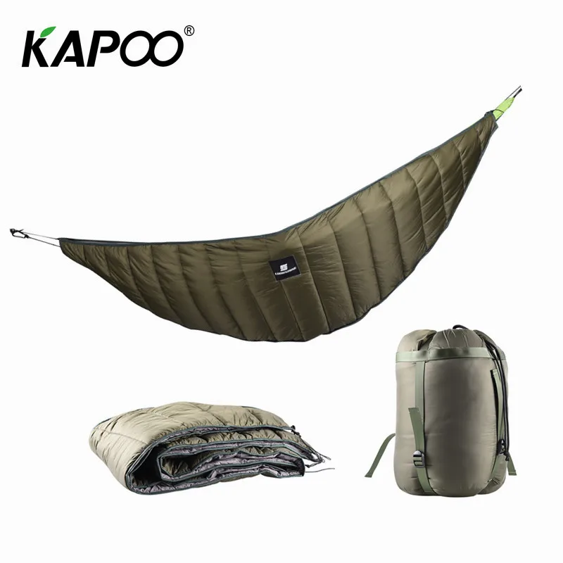

Newest Warm Cotton Hammock Winter Outdoor Camping Hunting Hammock Insulation Cover Windproof Leisure Hammock Accessories