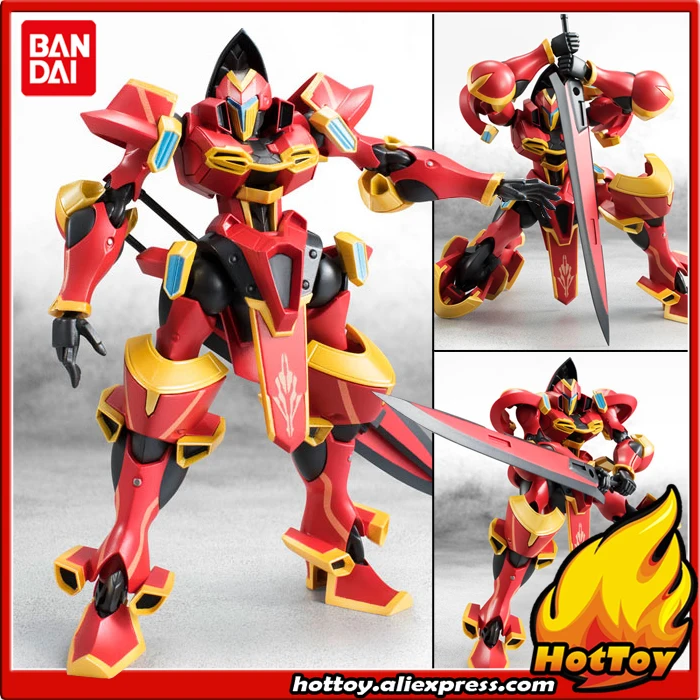 100% оригинальная экшн-фигурка BANDAI Tamashii путь Робот Духи три-Guyale из рыцарь и