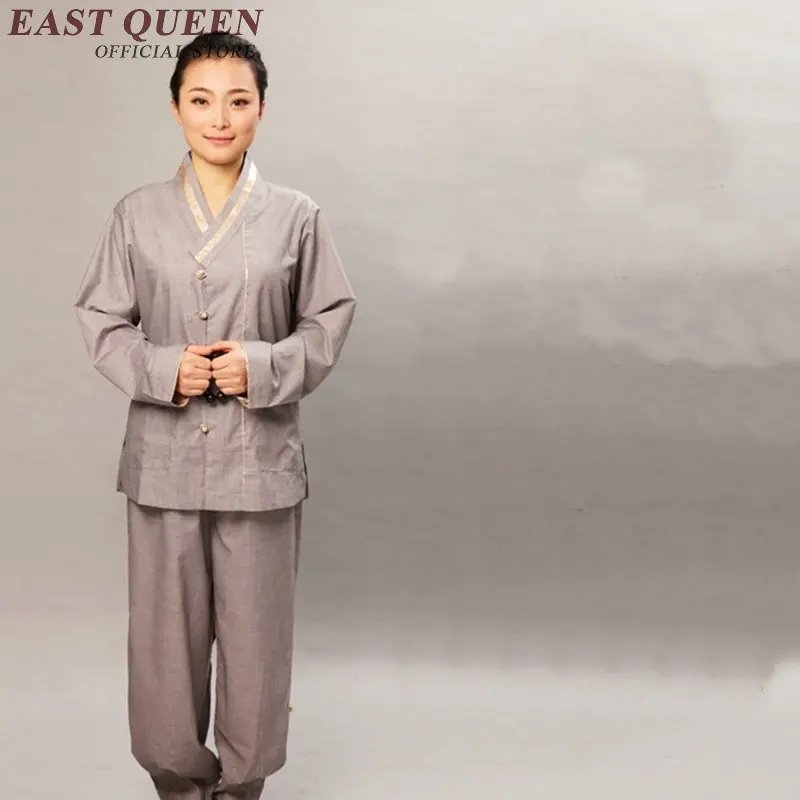 Одежда в стиле Дзен одеяния буддийских монахов буддийские одежда шаолиньских монахов KK1288 C