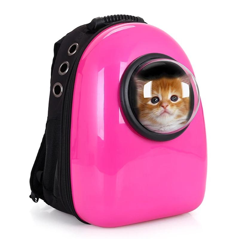 Fashion E Capsule Shaped Breathable Pet Cat Carrier Backpack Fashion E Capsule Shaped Breathable Pet Cat Carrier Backpack Dog Outdoor Portable Package Bag Bags Travel In Carriers Strollers From Home