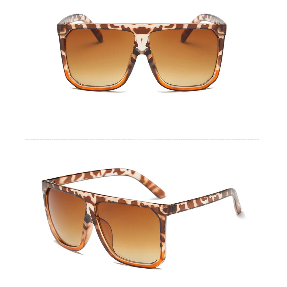 Мужские и женские квадратные солнцезащитные очки в стиле стимпанк, новые модные зеркальные солнцезащитные очки с большими металлическими линзами для мужчин и женщин