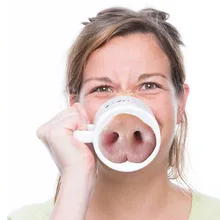 VILEAD Ich bin Schwein Kreative Lustige Schwein Nase Keramik Wasser Tasse neuheit Kaffeetasse Büro Teetasse Trinkbehälter Büro Warmwasser flasche