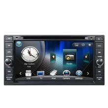 6.95” Car DVD GPS Navigation for Toyota Previa FJ Crusier SW4 Matrix Zelas Alphard Vellfire Hilux and Scion tC