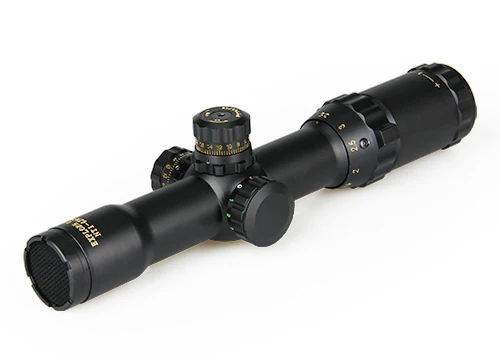 

Canis Latrans 1-4X28 Rifle Scope with Illuminated Red Blue Green Mil-dot For Outdoor Sport Use PP1-0270