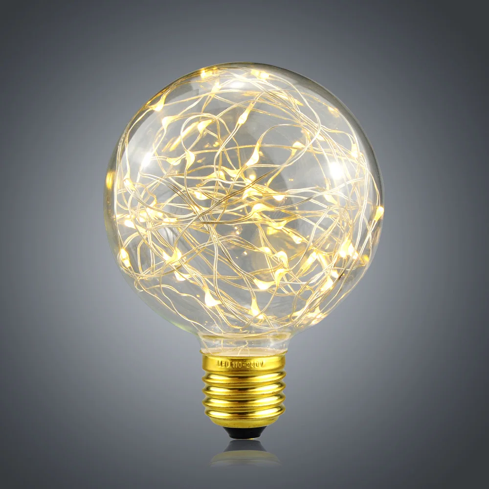 RGB Fairy Filament Lamp Retro Edison LED Holiday String