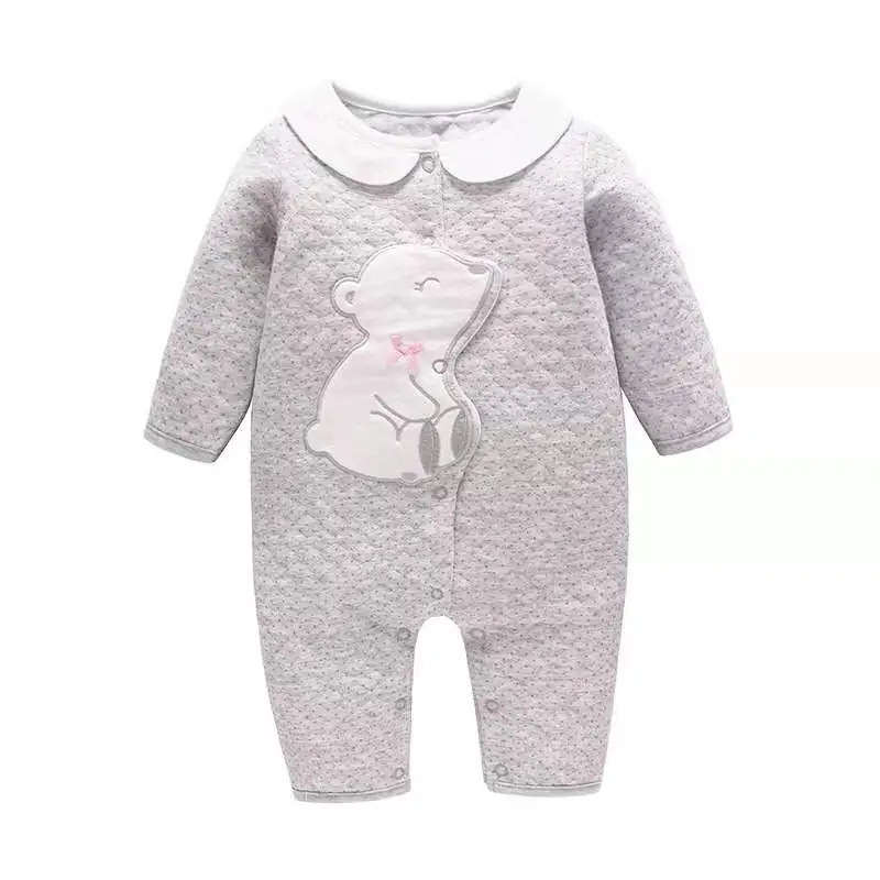 

Vlinder Baby Girl Rompers baby Clothes girl Spring Autumn lovely Cotton Pink deer jumpsuits 6M~24M infant jumpsuits