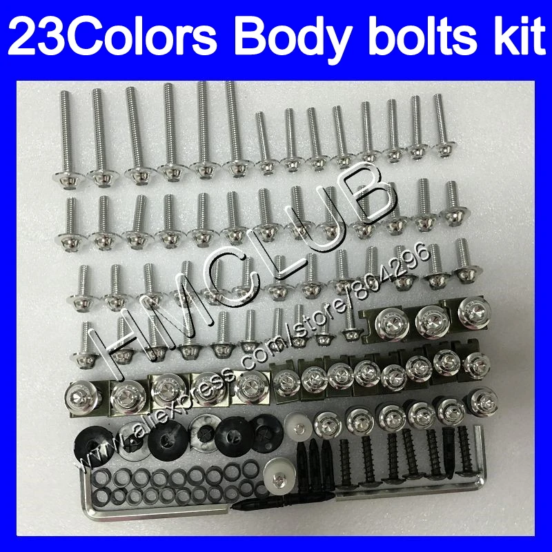 

Complete Fairing bolts kit For KAWASAKI NINJA ZX2R ZXR250 93 94 95 ZX2R ZXR 250 ZX-2R ZXR-250 96 97 Full Body screws Nuts screw