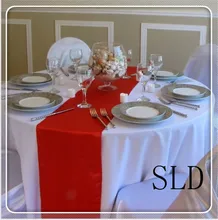 Round Table Runner And Get Free Shipping On Aliexpress Free Shipping 36pcs 12 X108 Dark Red Table Runner For Home Round