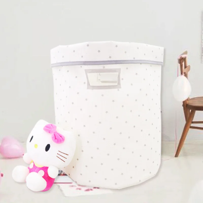 35*40 CM طوي البولكا دوت سلة التخزين القماش كبيرة سلة الغسيل للملابس نجوم أشتات تخزين المنظمون حقيبة ل لعب 35*40 CM طوي البولكا دوت سلة التخزين القماش كبيرة سلة الغسيل للملابس نجوم أشتات تخزين المنظمون حقيبة ل لعب
