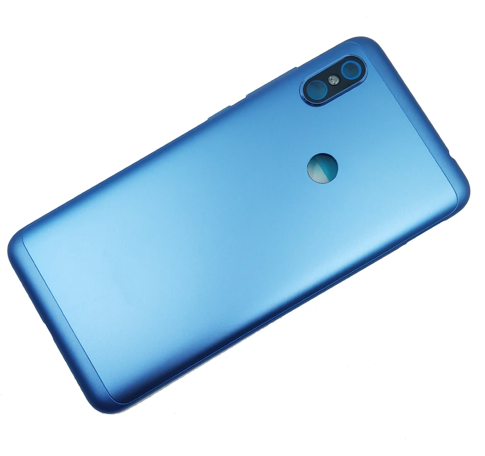 Для Xiaomi Redmi Note 6 Pro задняя крышка батарейного отсека задняя крышка дверная Боковая кнопка для ключа держатель карты Note 6 Pro запасные части для ремонта